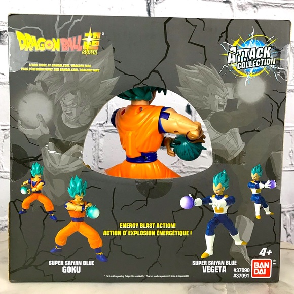 Attack Collection Super Saiyan Blue Goku Dragon Ball Z Super NEW Action Figure - Picture 4 of 4